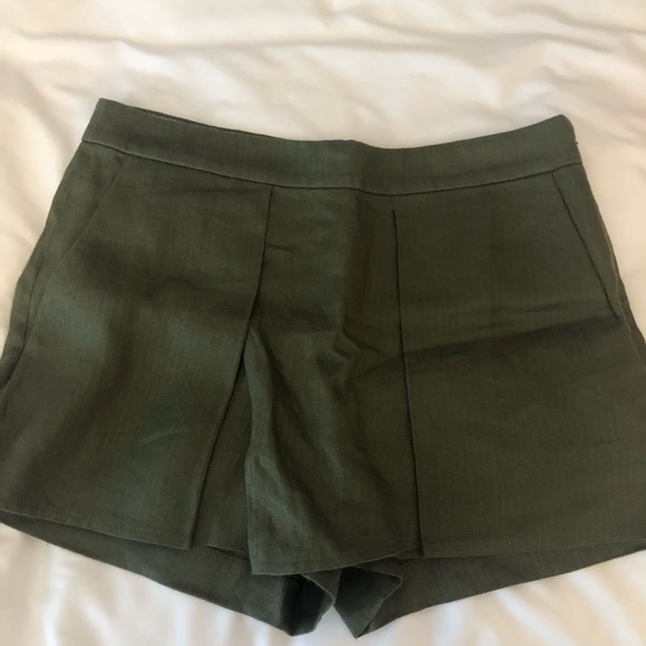 J. Crew linen crossover shorts - Picture 2 of 4